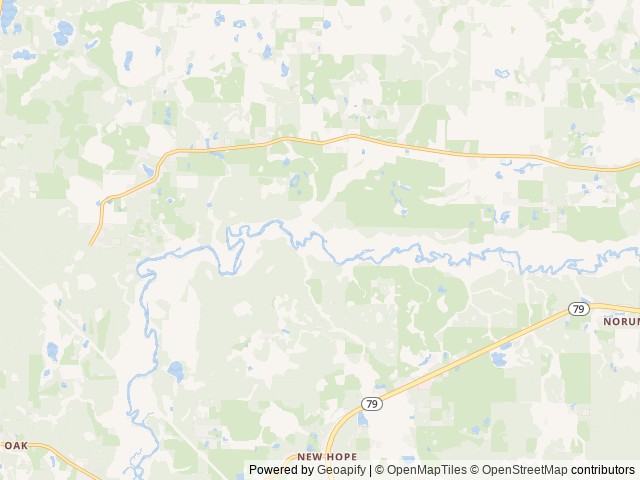 Map of Spurling Landing location at Vernon, FL, United States