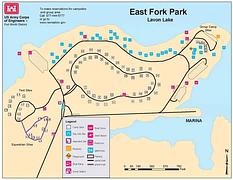 East Fork Park Map