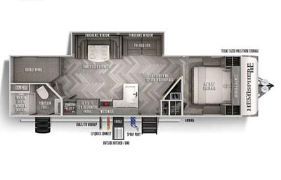 2022 Forest River RV Salem Hemisphere Hyper-Lyte 26BHHL RV rental photo 2
