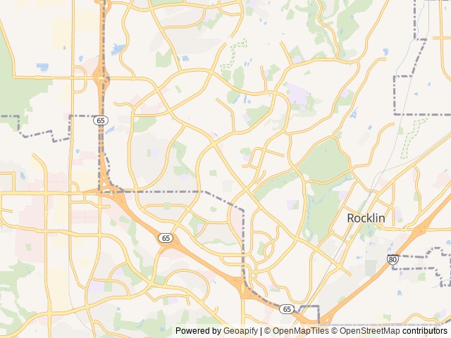 Map for 2022 Forest River RV Salem FSX 178BHSK near Rocklin, CA