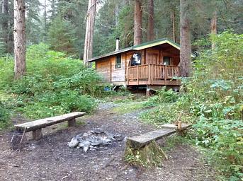 S18, Loop: AREA SALMON LAKE CABIN SITKA