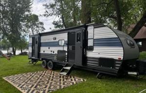 Brady's oasis on wheels!