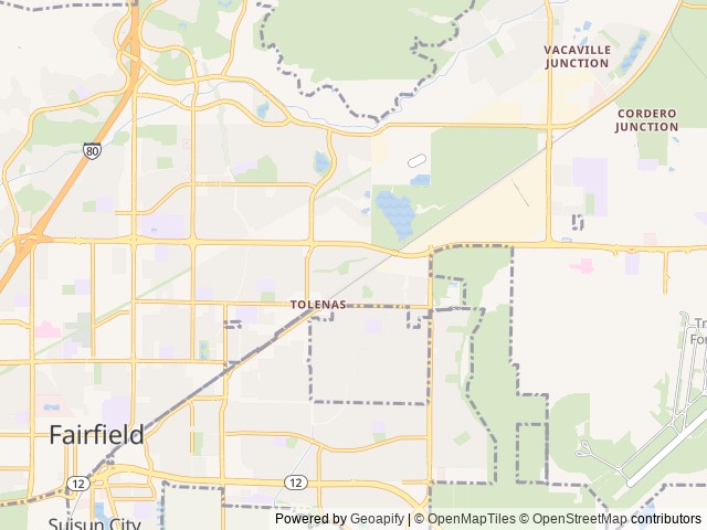 Map for Clint’s Airstream Bambi near Fairfield, CA