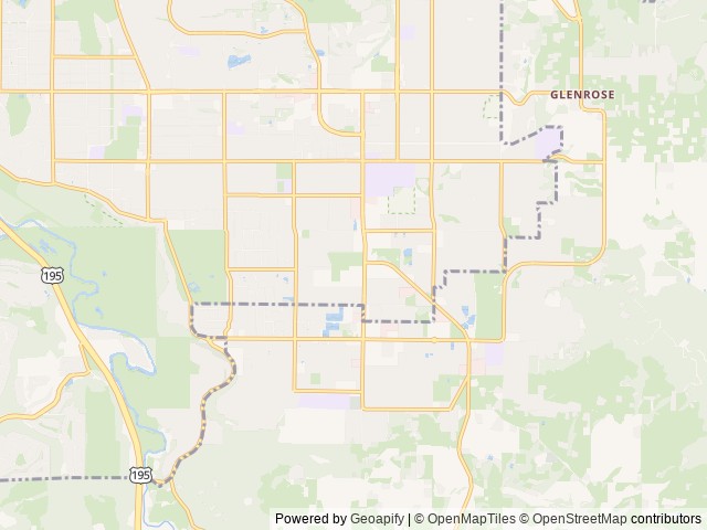 Map for Tonys  RV rental Spokane near Spokane, WA
