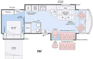 2016 Winnebago Sightseer 33C RV rental photo 2