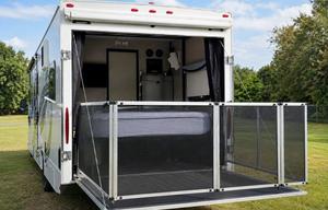 Trailblazer • Sleeps 6 Class C Toy Hauler • Outlaw