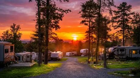 Pine Ridge Campground - Mountain camping in the Michaux State Forest
