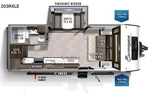 2020 Forest River RV Surveyor Legend 203RKLE RV rental photo 2