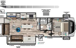 2025 Forest River Vibe- Perfect Couples Trailer