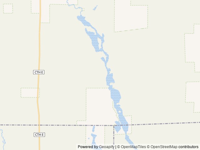 Map of Picnic Point (WI) location at Medford, WI, United States