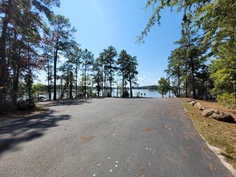 Boat ramp area