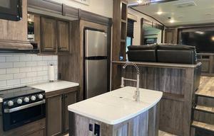 The Heartland Milestone Mid-Bunk 5th Wheel