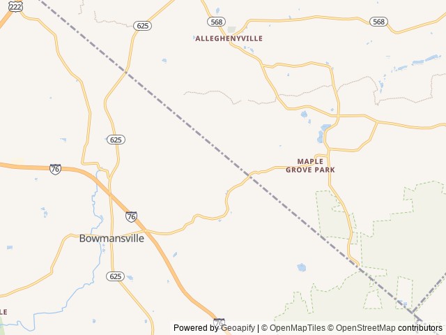 Map of Sun Valley CAMPGROUND location at Adamstown, PA, United States