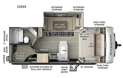 Bigfoot's Nicely Equipped Comfy Camper Rental!