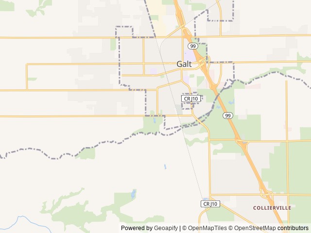Map for 2016 Thor majestic 23a near Galt, CA