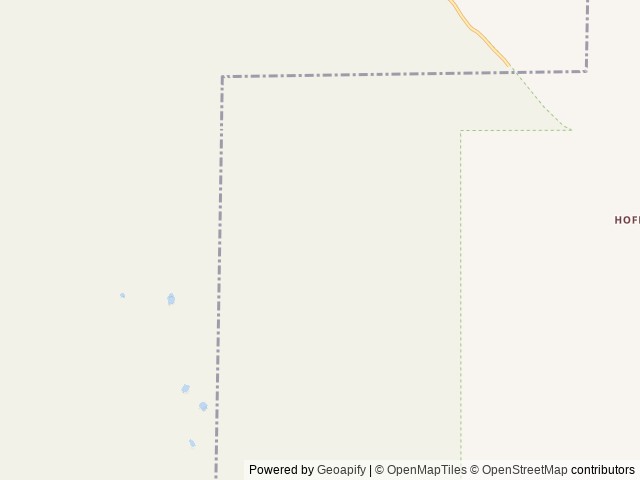 Map of Trail Creek Cabin location at Livingston, MT, United States