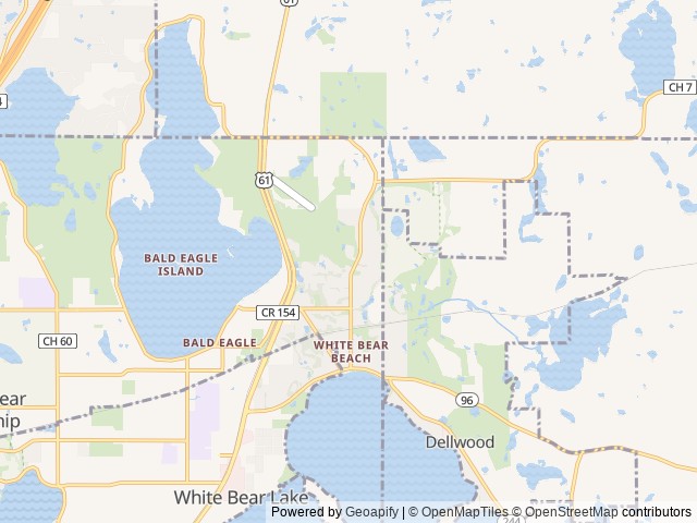 Map for Adventure Ready - Easy to tow near White Bear Lake, MN