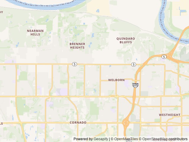 Map for “Astrid” 2 Person Coachmen Viking 9.0 TD Pop-Up Trailer near Kansas City, MO