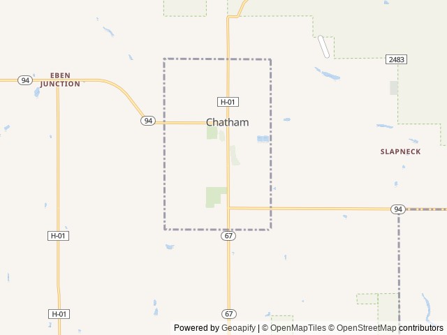 Map for Campfire Lantern - UPMI63 near Chatham, WI