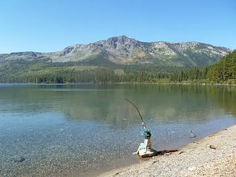 Fallen Leaf Lake at the base of Mount Tallac