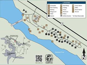 Pokegama Campground Map