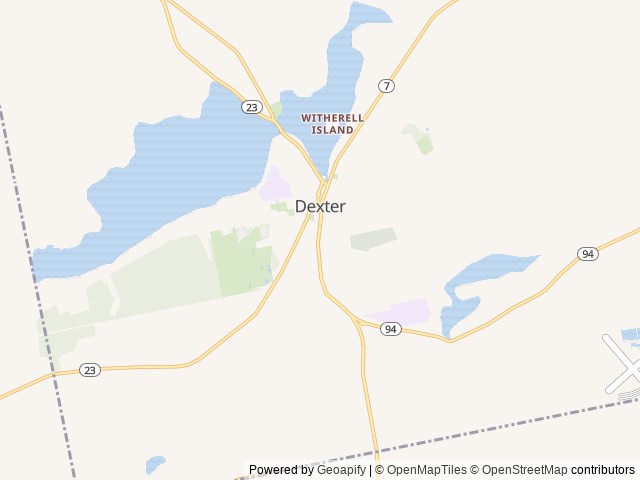 Map for 2024 Minnie Winnie near Fayette, ME