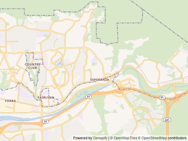Map for 2007 Weekend Warrior Weekend Warrior FSC2800 near Yorba Linda, CA