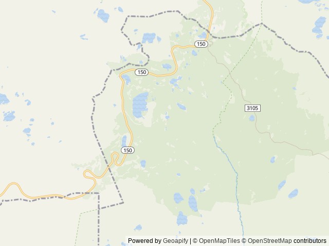 Map of Mirror Lake location at Kamas, UT, United States