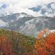 Fall Colors on Great Smoky Mountains peaks