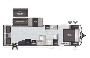 Condo on wheels/2021 Keystone RV Bullet 291RLS