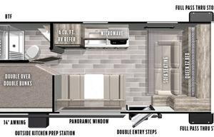 2020 Forest River RV Wildwood FSX 179DBKX