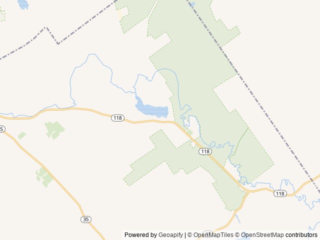 Map of Papoose Pond Family Campground & Cabins location at Waterford, ME, United States