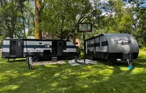 Brady's oasis on wheels!