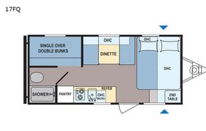 2019 Coleman Lantern LT Series 17FQ RV rental photo 2