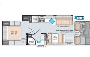 Room for the whole family in our Thor Motor Coach