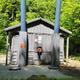Vault toilet #2 located in Yellowbottom Recreation Site
