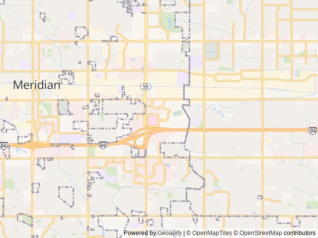 Map for 2024 Grand Design Transcend Xplor near Meridian, ID