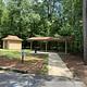 Picnic shelter at BLUFF CREEK Campground 