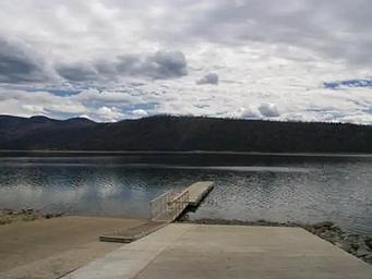 New Fork Lake Boat Site
