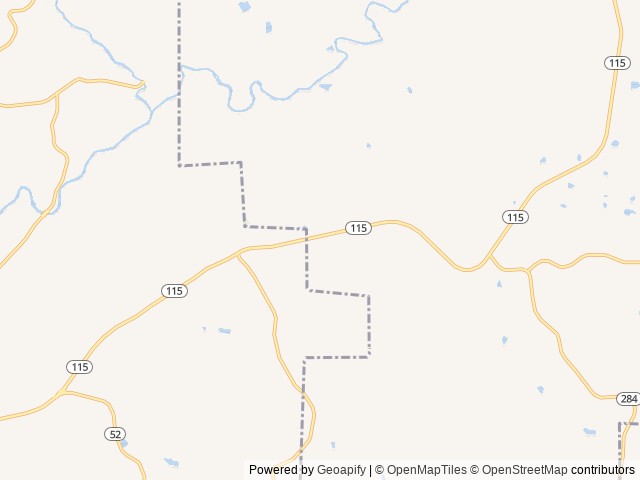 Map for Glamping Trailer Rentals near Cleveland, GA