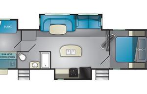 Spacious Bunkhouse | Sleeps 9