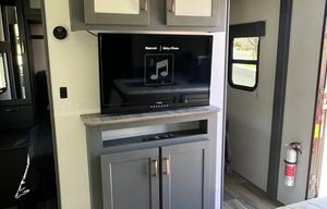 The Farmhouse travel trailer.