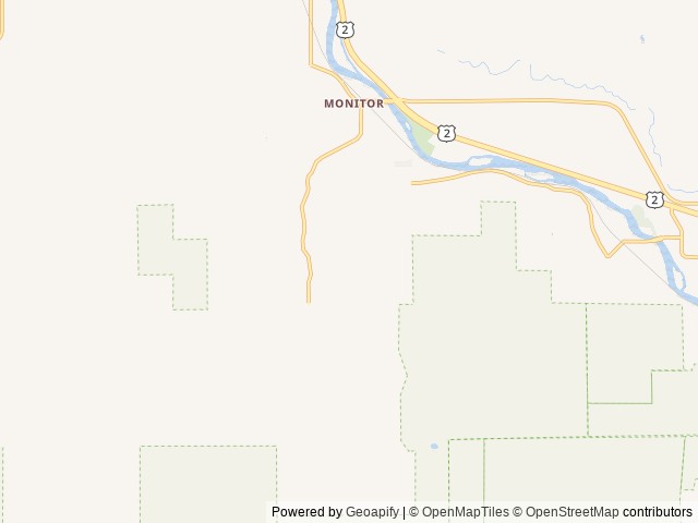 Map for 2024 Keystone RV Bullet Crossfire Double Axle 2290BHWE near Monitor, WA
