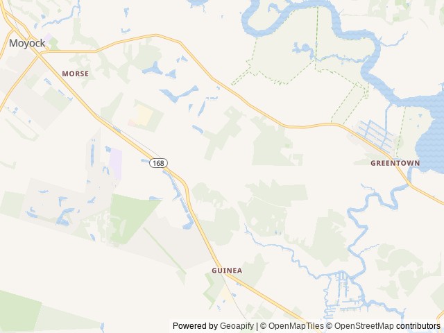 Map for Sunset Chaser near Moyock, VA