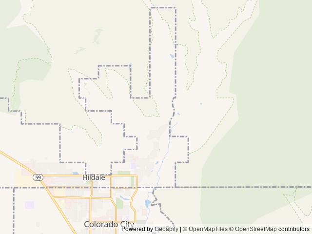 Map of Zion Glamping Adventures location at Hildale, UT, United States