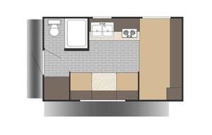Sun Lite 16BH — Easy-Tow Family Camper, Sleeps 4