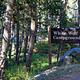 White Wolf Campground Entrance Sign