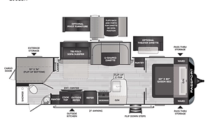 2022 Keystone RV Passport GT 2951 Bunkhouse!