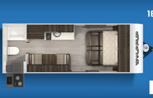 2021 Forest River RV Cherokee Wolf Pup 16FQ
