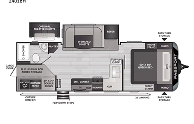 2022 Keystone Passport 2401BH